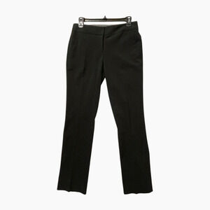 Vince Camuto Black Straight Leg Trousers Size 2 Workwear Office Chic
